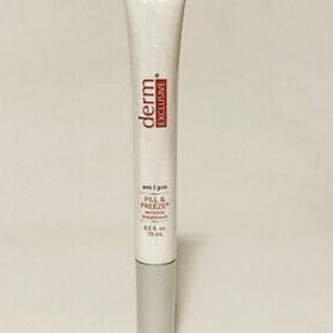 Derm Exclusive Fill & Freeze New Sealed 0.5 FL oz